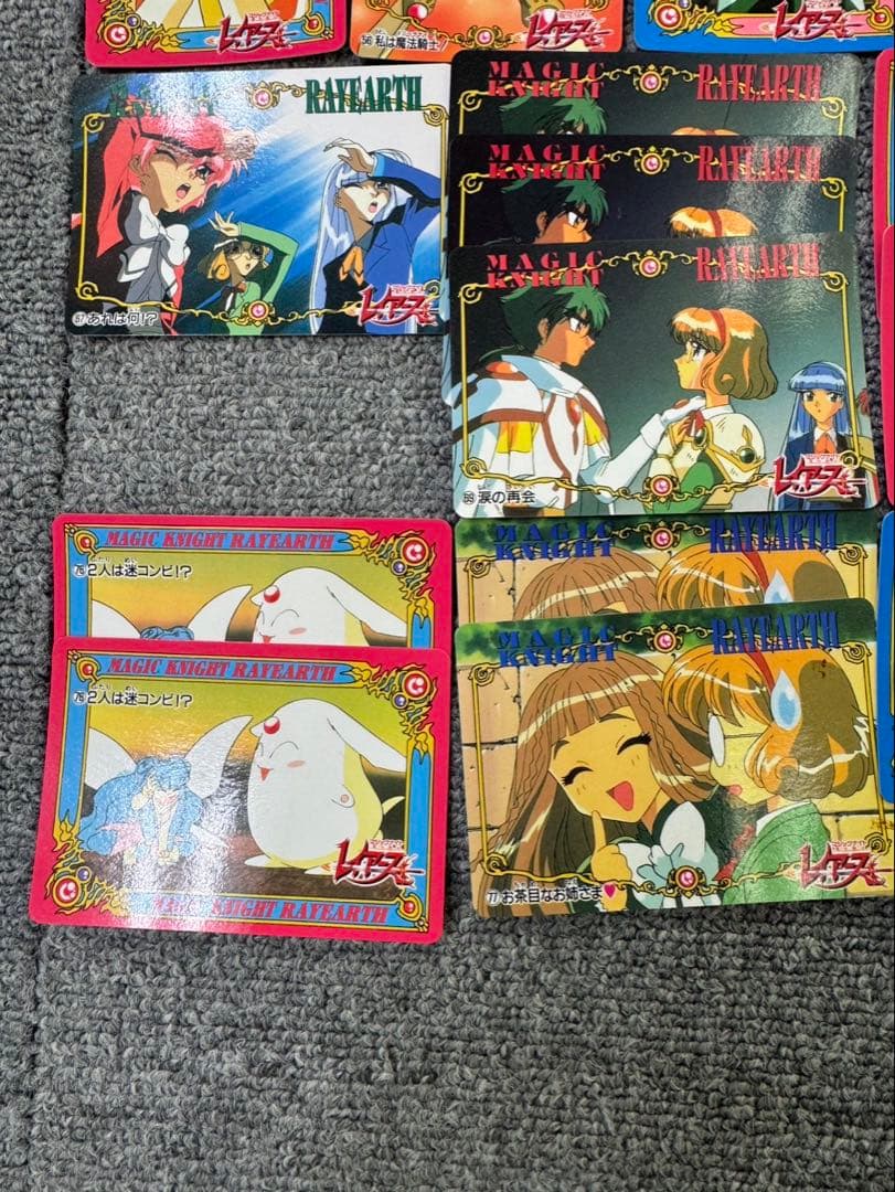 美品　魔法騎士レイアース アマダ PPカード　カードダス　134枚