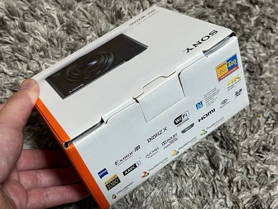 【極美品】SONY デジカメ Cyber-shot DSC-WX500 ホワイト