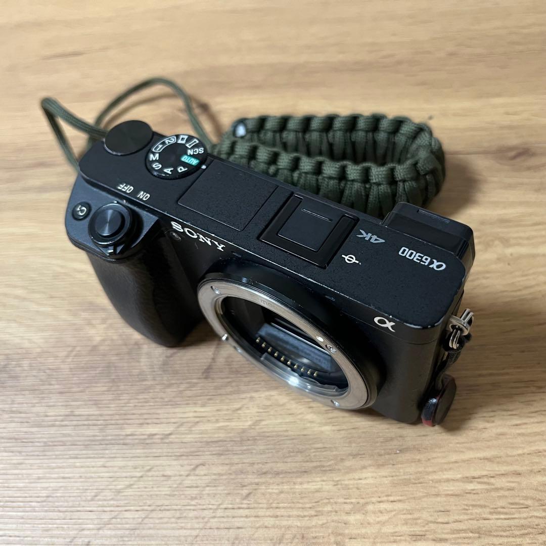 【12/12まで】SONY α6300 ミラーレス一眼 ブラック ボディのみ