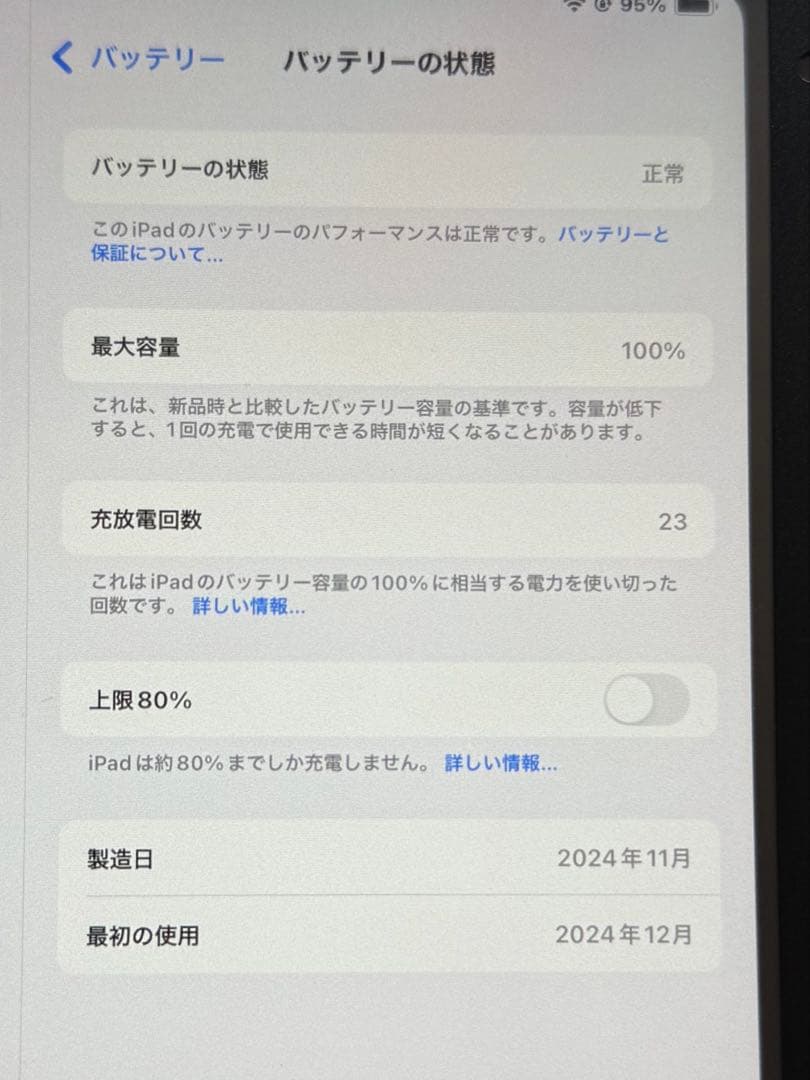 Apple iPad mini A17Pro WiFi (128GB)+付属品