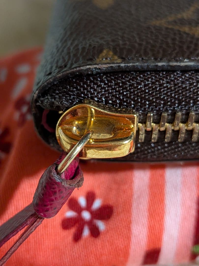 ルイヴィトン 長財布 ポルトフォイユ クレマンス フューシャピンク