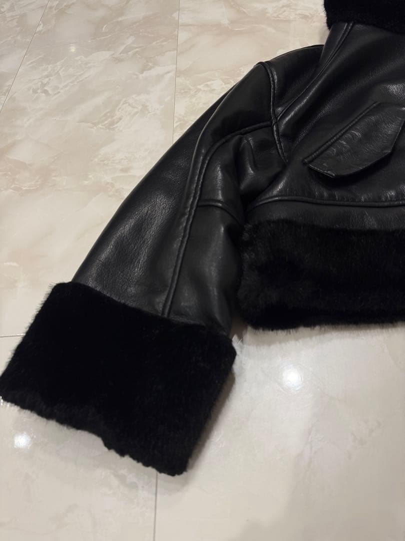 【未使用品】Glamlips リバーシブル ボンディング FURジャケット