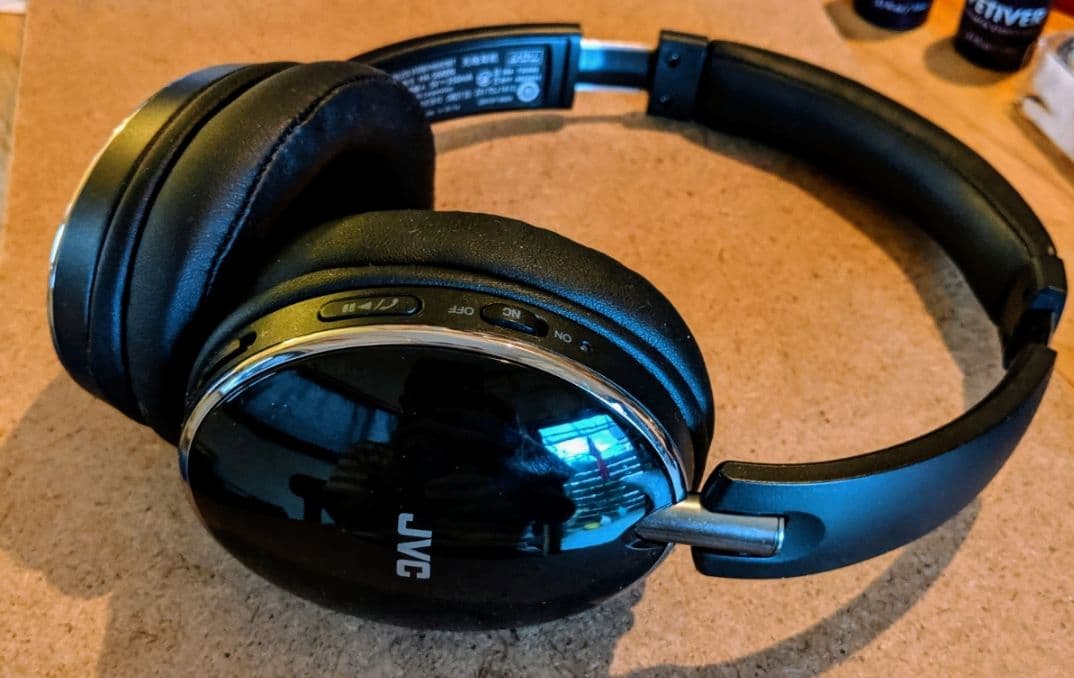 JVC HA-S88BN ワイヤレス ノイズキャンセリング ヘッドホン