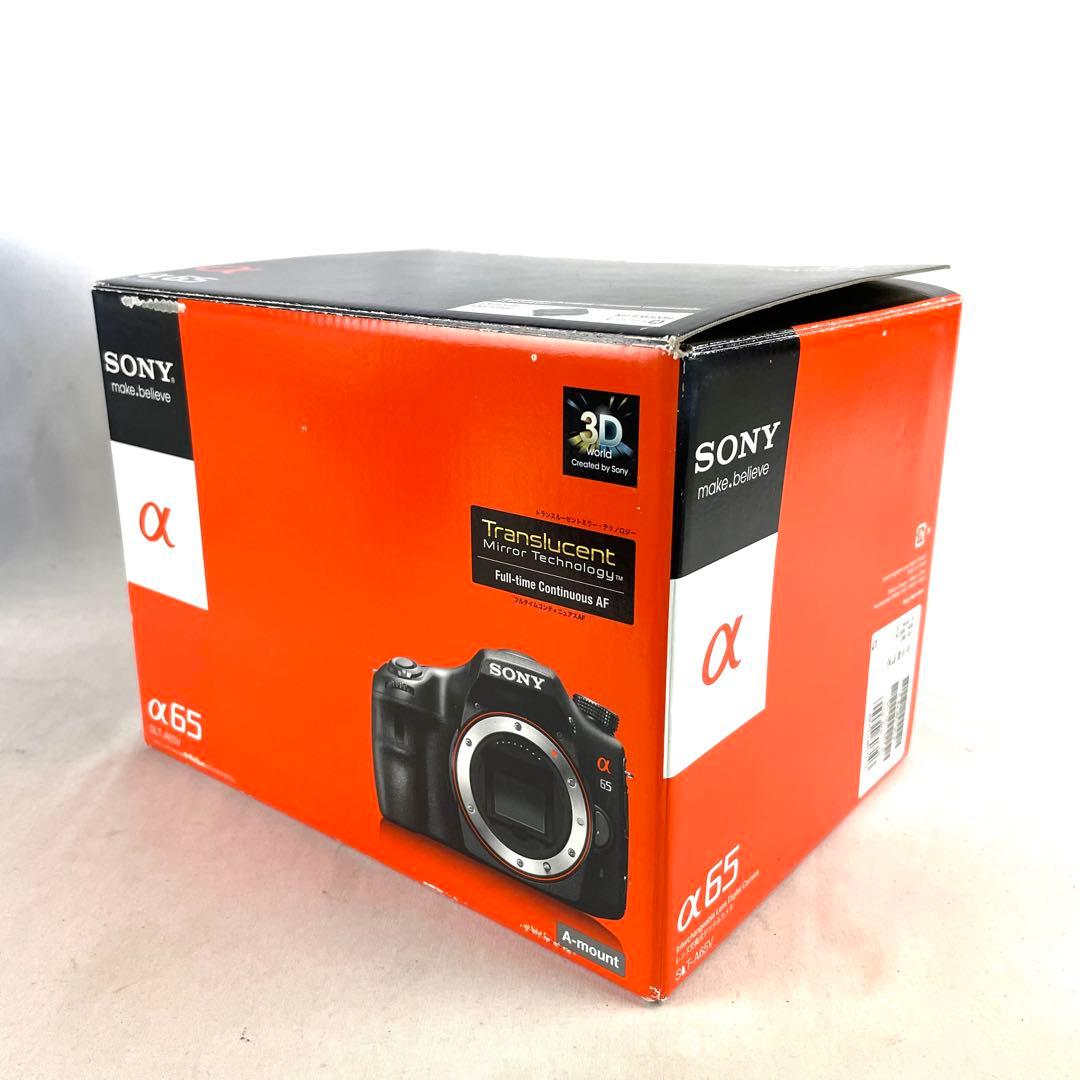 SONY ソニー デジタル一眼レフカメラ a65 SLT-A65V