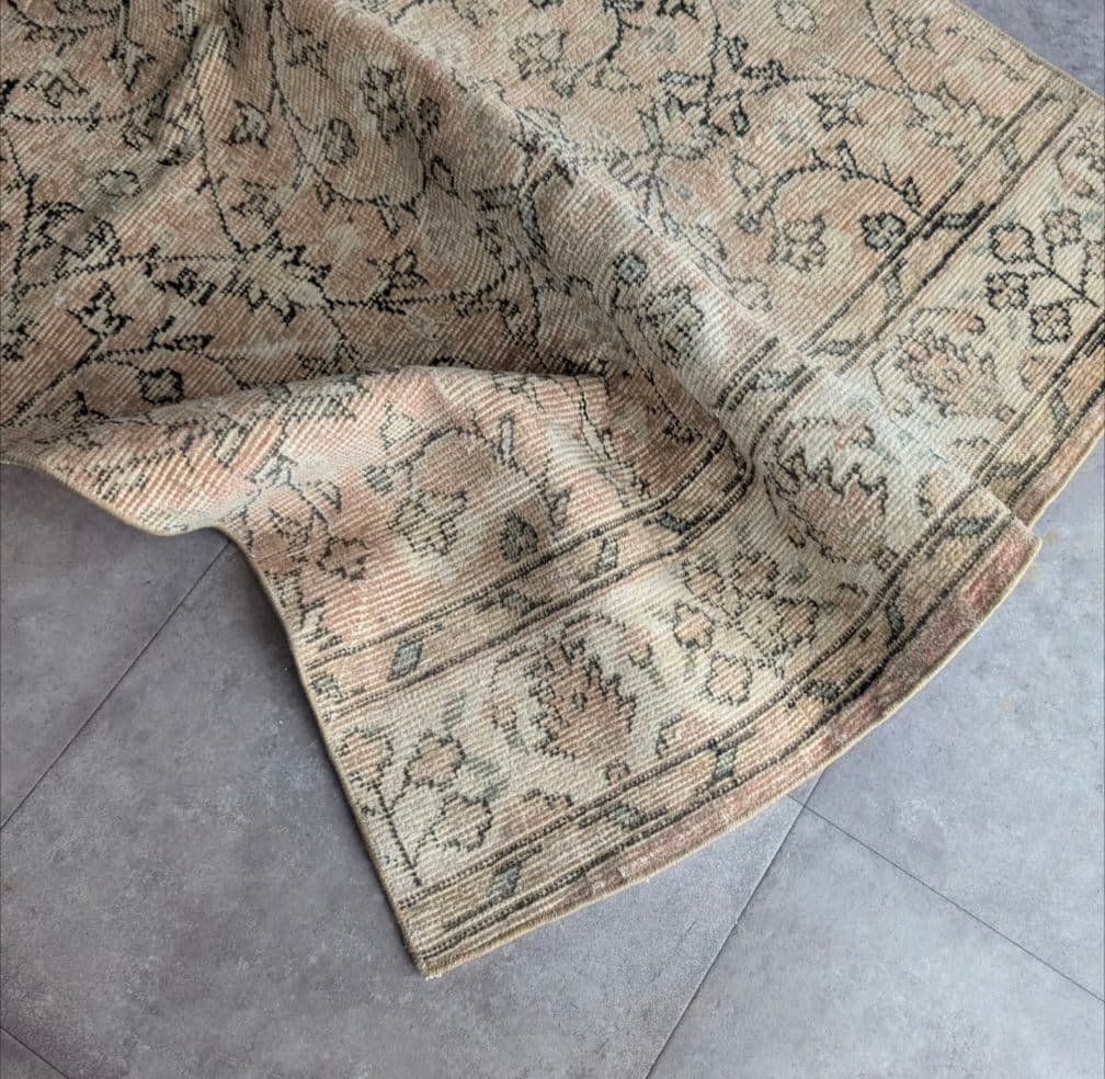ヴィンテージラグ　トルコ　マット turkish rug