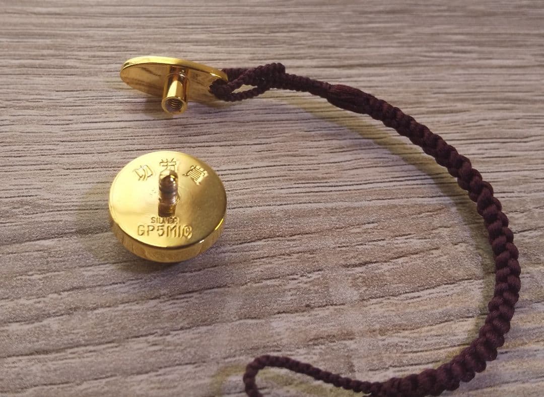 【未使用】全日本海員組合　特別功労賞　ネクタイピンと胸付バッジ 長保管品 18K