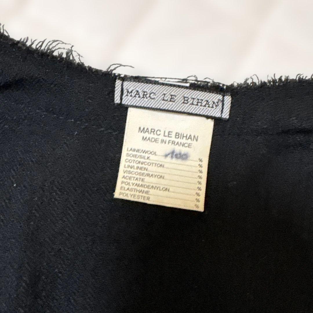 MARC LE BIHAN ブラックチュニック