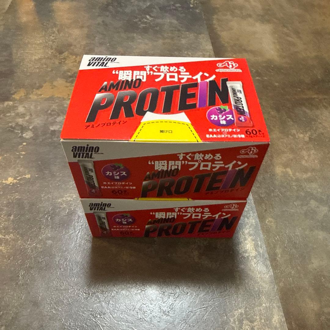 アミノバイタル アミノプロテイン サッパリカシス味 4.3g* 120本
