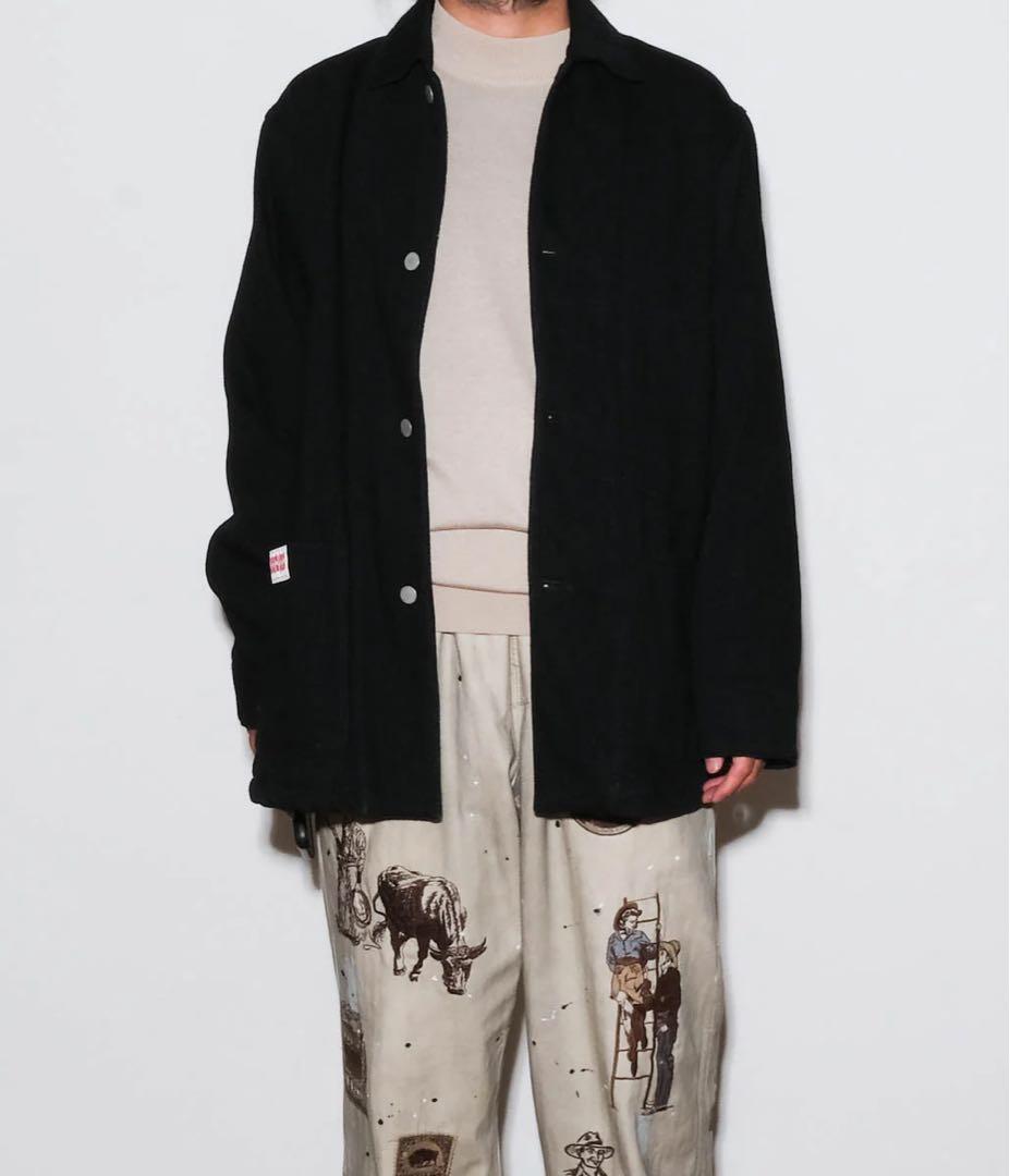 【1/15まで】BLACKBIRD COVERALLS BLACK 25AW 1