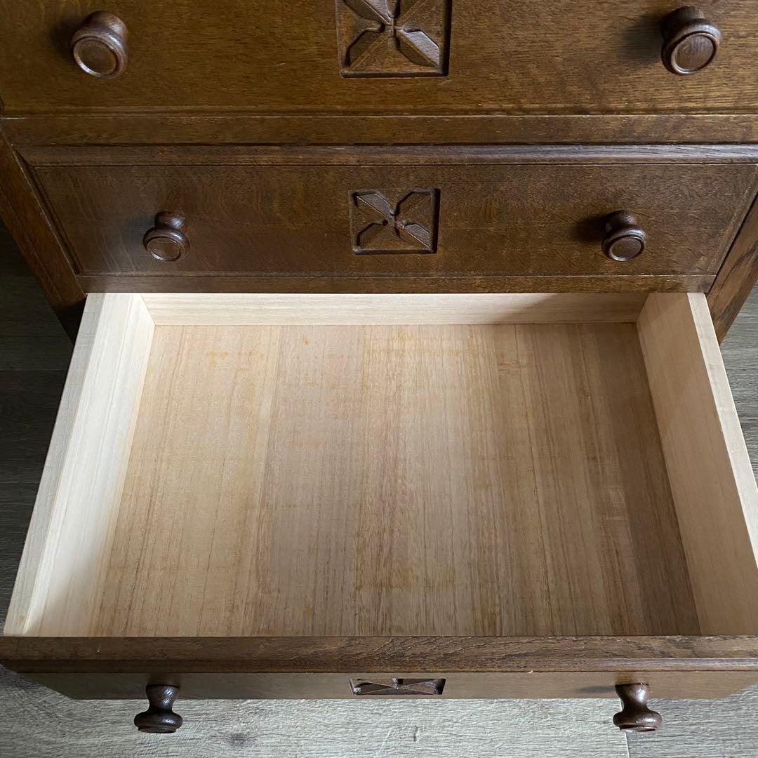 ロイヤルチェスト　カントリー　クラシカル　5段　引き出し