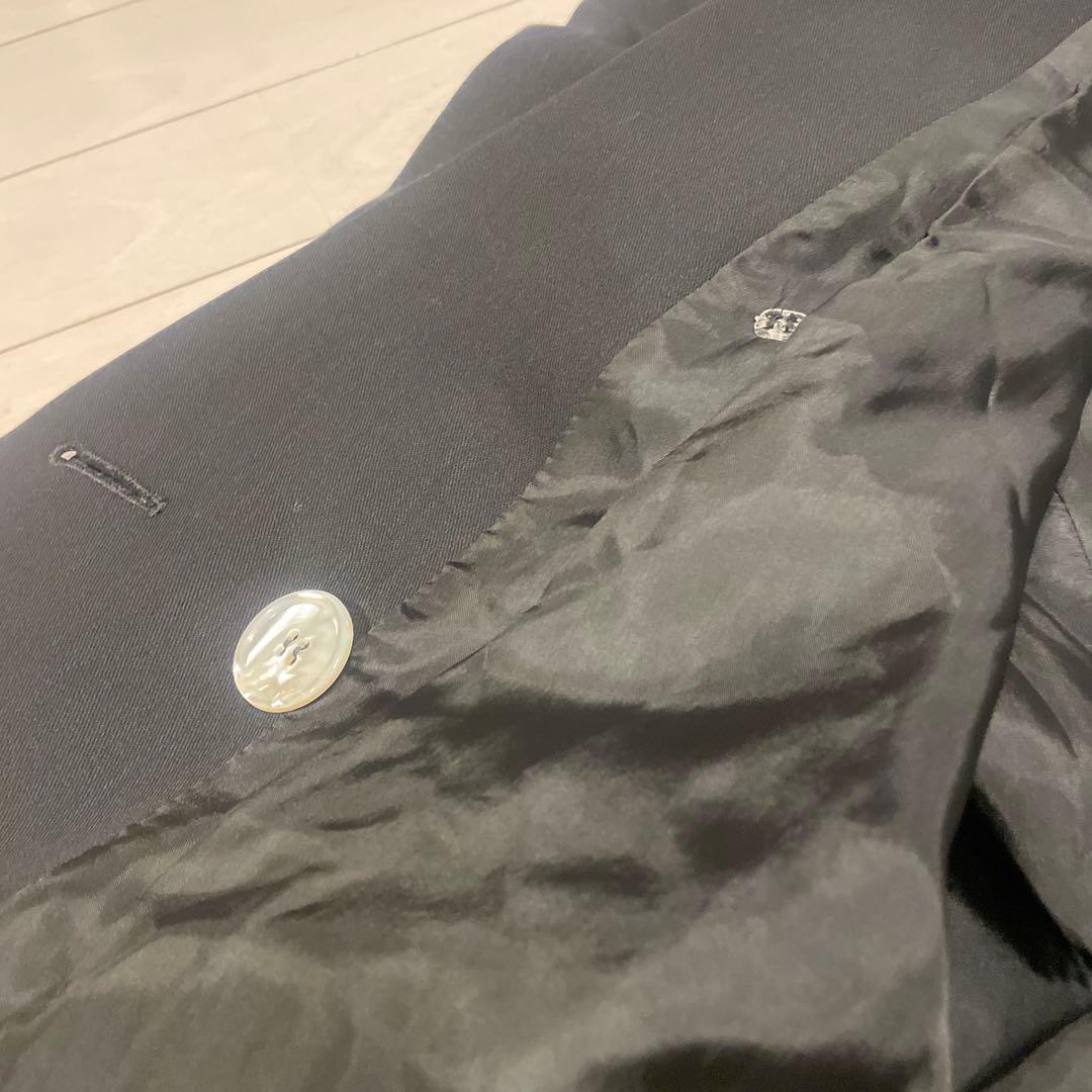 美品❤️Max Mara ダブルブレスト テーラードジャケット 黒　白タグ　L