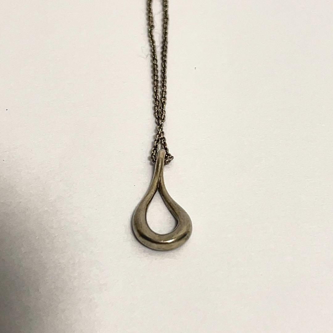 ア*ラ様 TIFFANY オープンティアドロップ　ネックレス　シルバー925