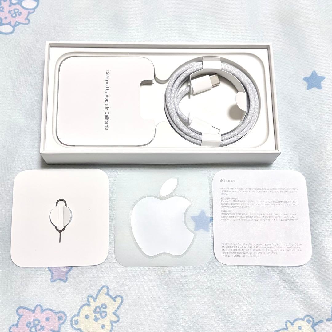 iPhone15 128GB ブルー 付属品あり SIMフリー