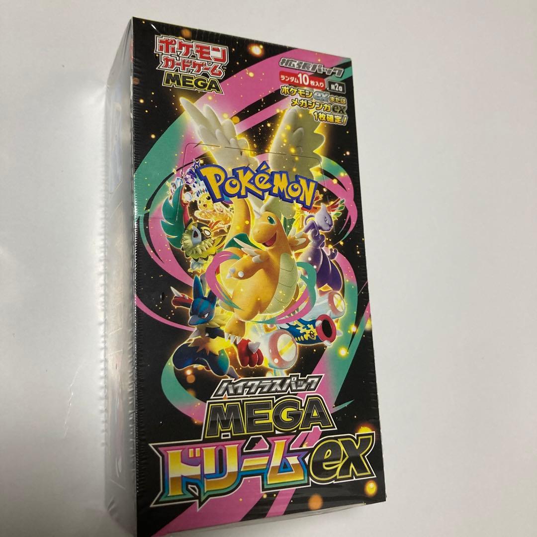 新品未開封　ポケモンカード MEGAドリームex シュリンク付き