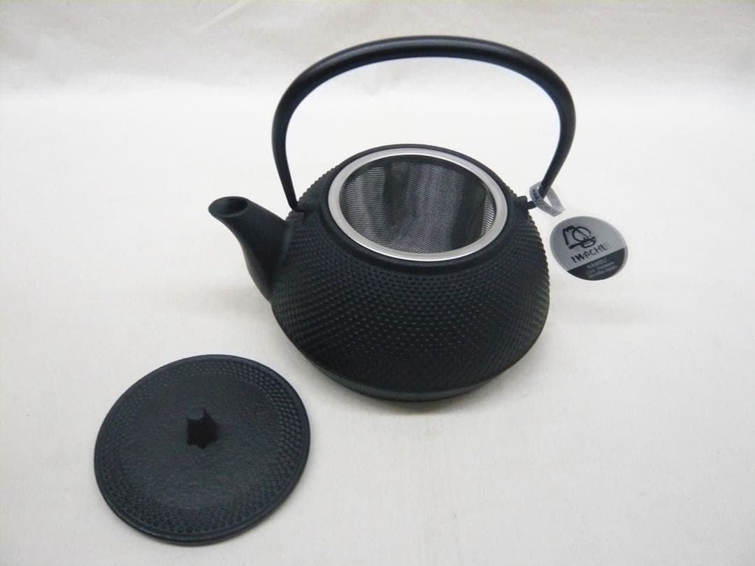 『鉄瓶兼用急須 5型新アラレ』満水650ml ガス・IH対応 南部鉄器 日本製