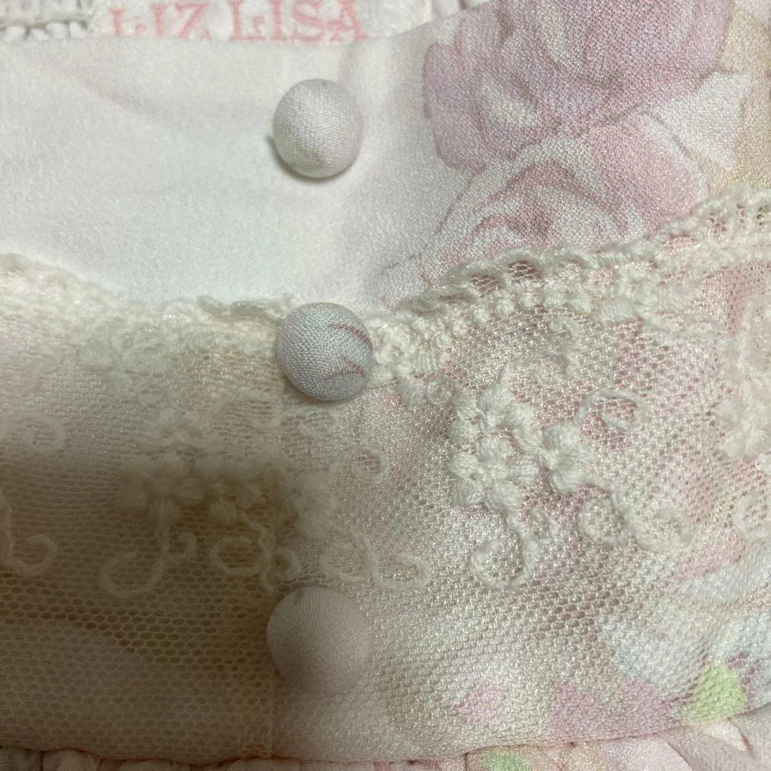 LIZ LISA キュロット 花柄 総柄 リボン サイズ0