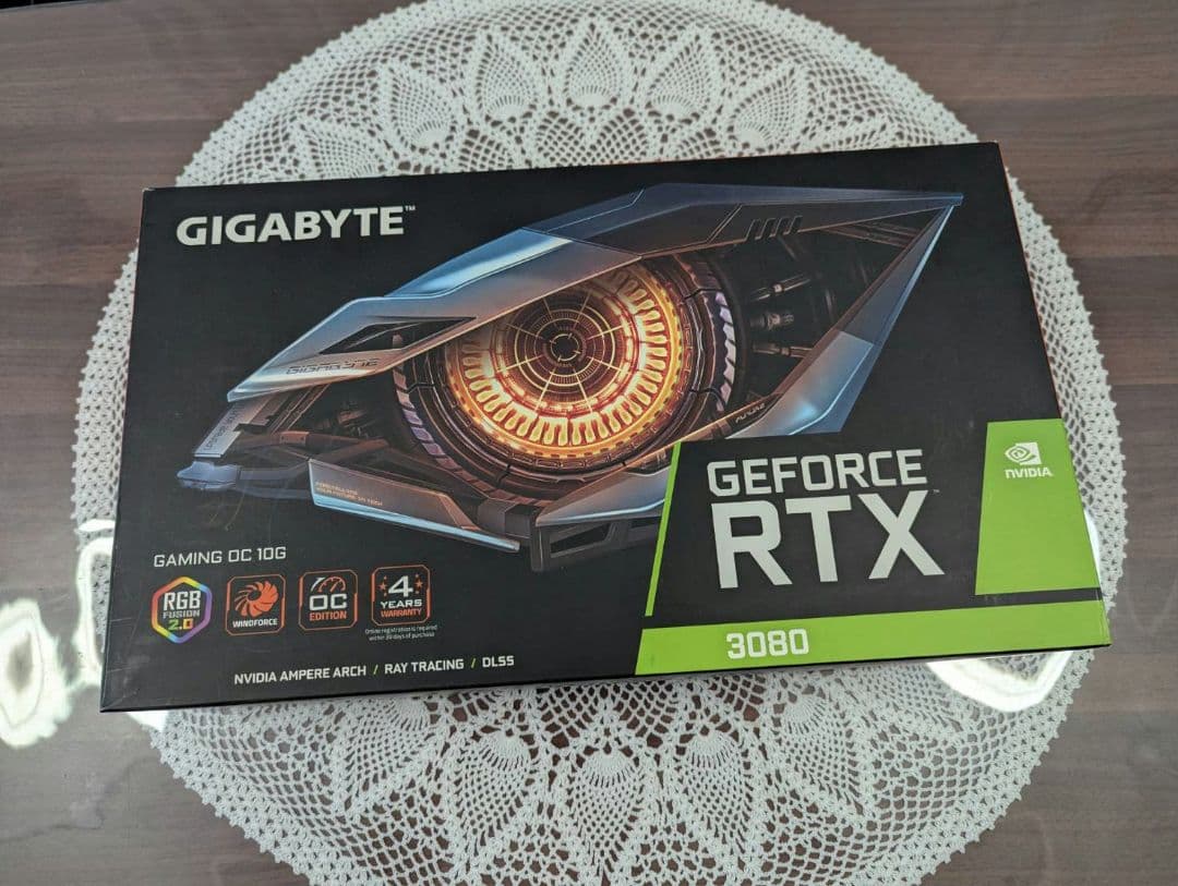 GIGABYTE GEFORCE RTX 3080 グラフィックボード可動品