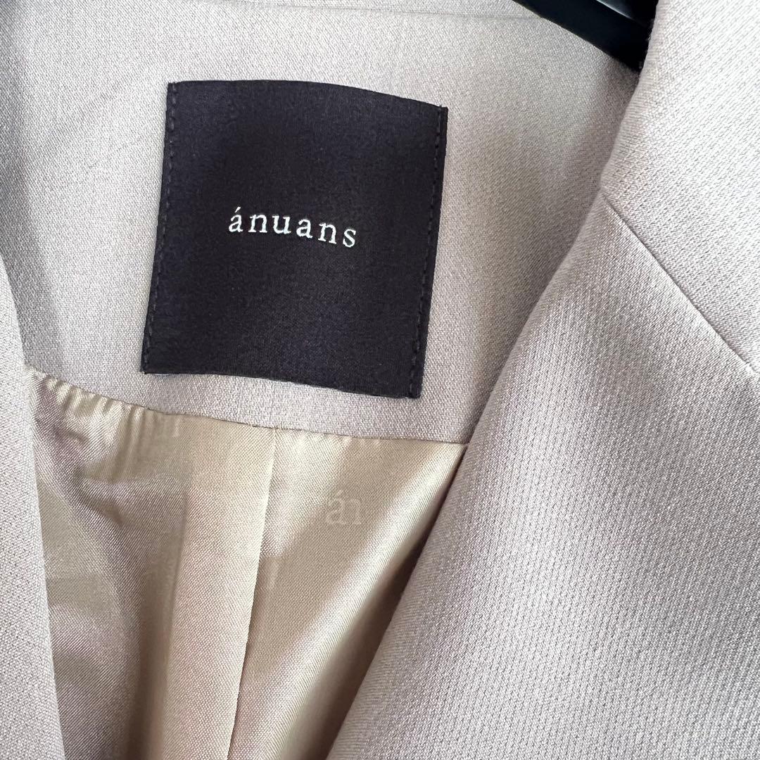 【新品】anuans ダブルブレスト テーラードジャケット オーバーサイズ