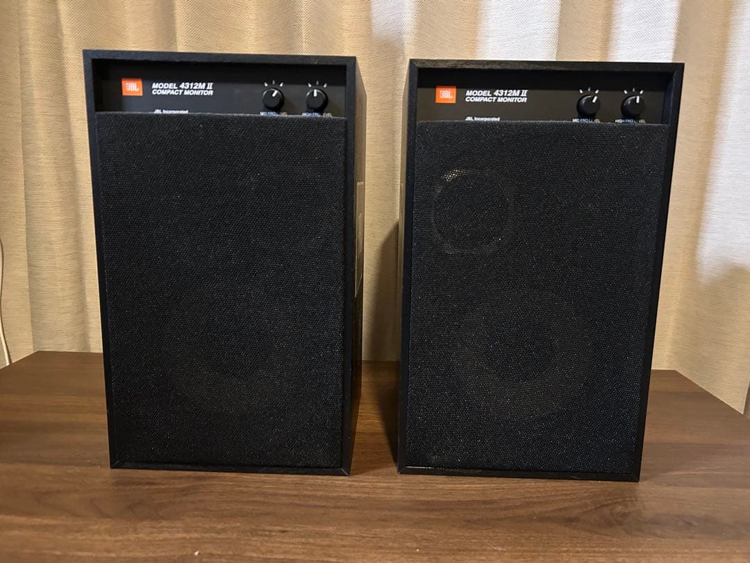 【値下】JBL スピーカー　MODEL　4312MⅡ　2台セット