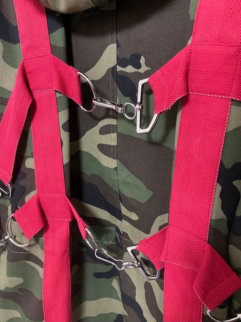 CELINE 新品 セリーヌ 23ss モッズ ミリタリー ハーネス コート