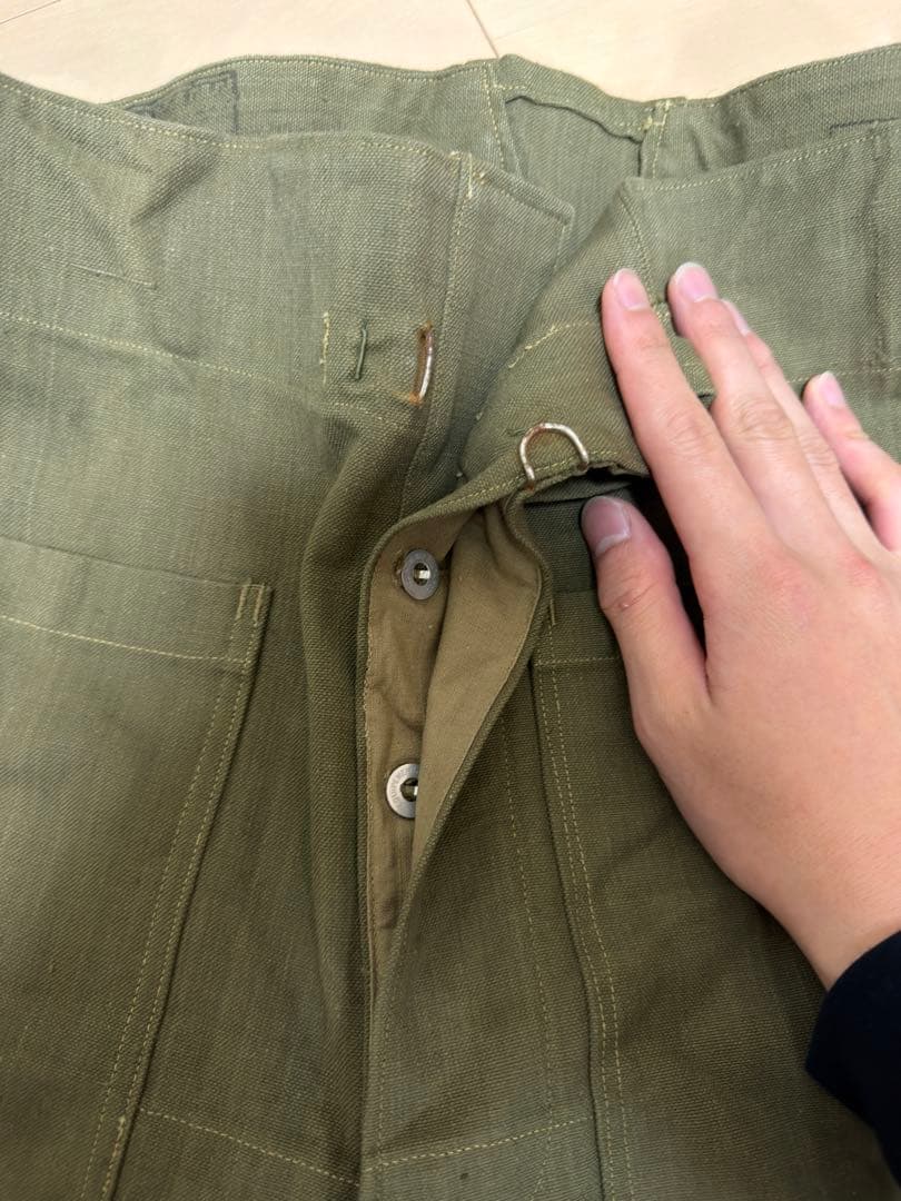 フランス軍 M35 モーターサイクルパンツ 1サイズ