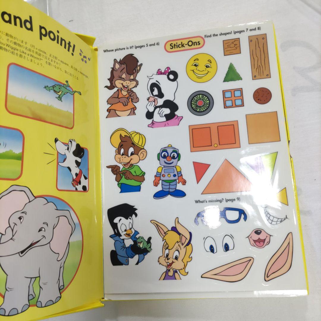 ディズニー　ワールドファミリークラブ　英語教材　DVD　本　セット