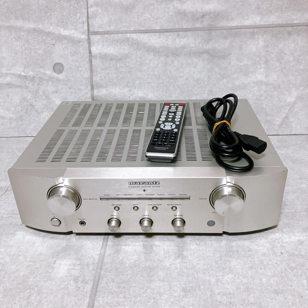 Marantz プリメインアンプ PM7005 シルバー リモコン付き ジャンク