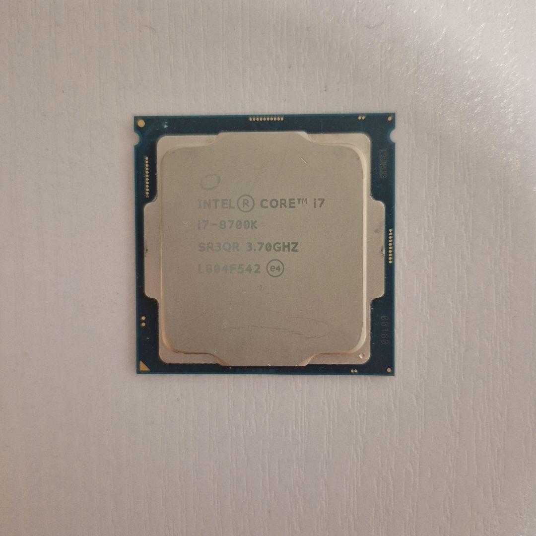 Intel Core i7-8700K CPU 3.70GHz 動作未確認