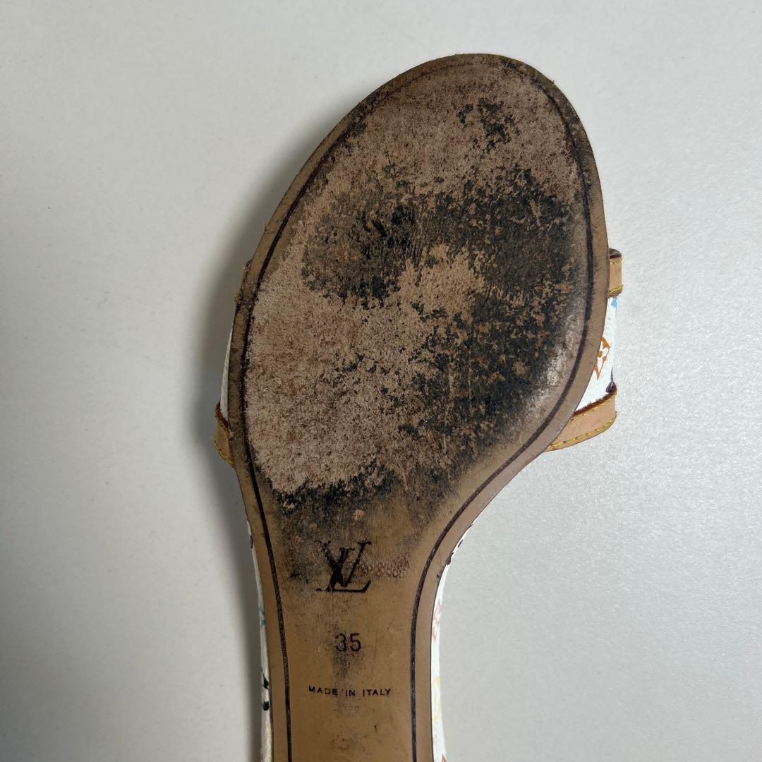 LOUIS VUITTON マルチカラー　ミュール　大阪高島屋購入品