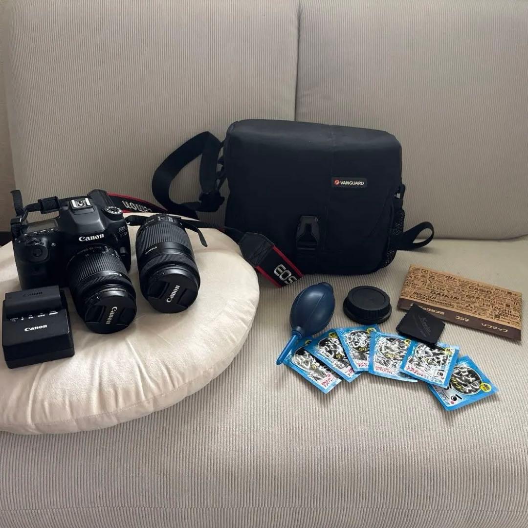 Y*i様 CANON EOS 80D ダブルズームキット 保証書付きフルセット