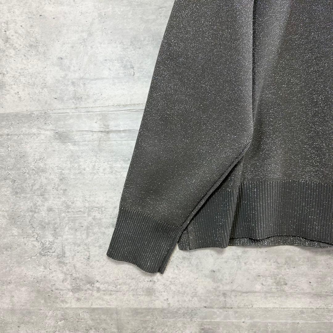 ほぼ未使用　ne Quittez pas ヌキテパ ラメ ニットカーディガン