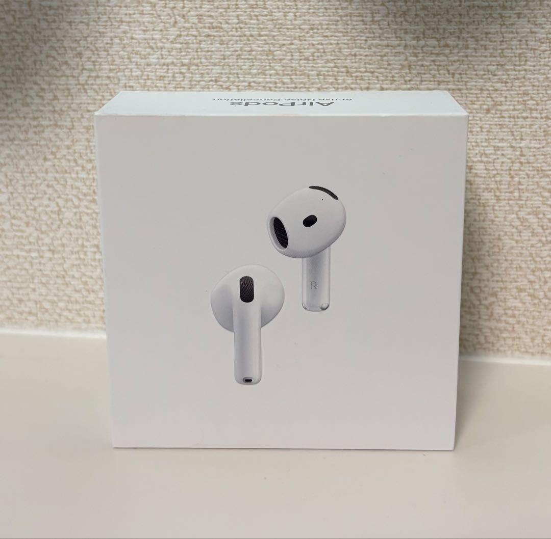 【新品・未使用】AirPods 4 本体 アクティブノイズキャンセリング