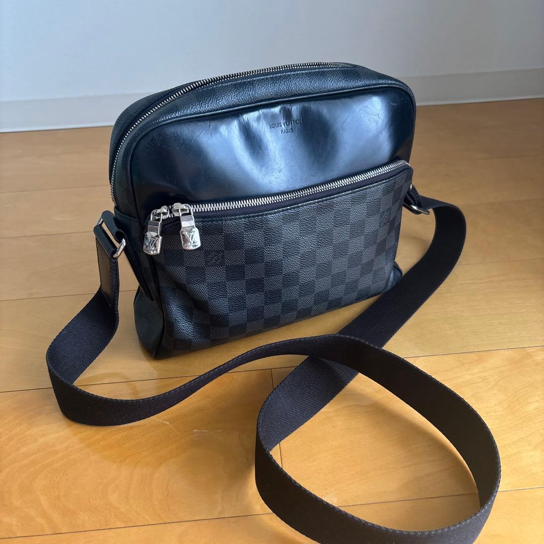 Louis Vuitton ダミエ ブラック ショルダーバッグ