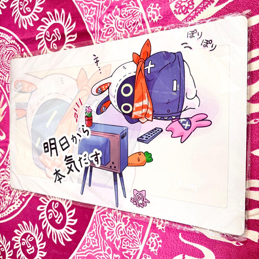 【超貴重】ゼンレスゾーンゼロ ボンプ 明日から本気だす 白詰草 プレイマット