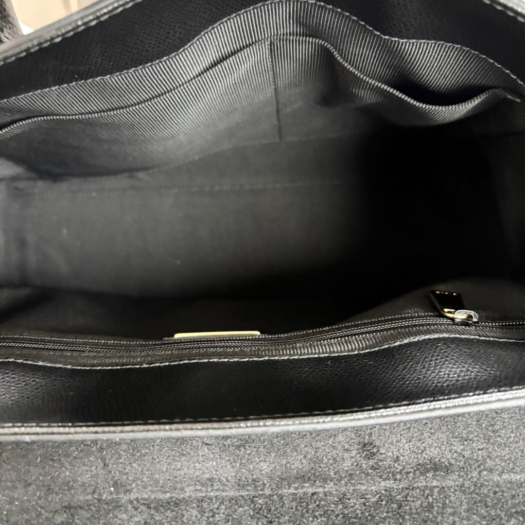 美品 FURLA フルラ レザー 2WAY ハンドバッグ ブラック 246572