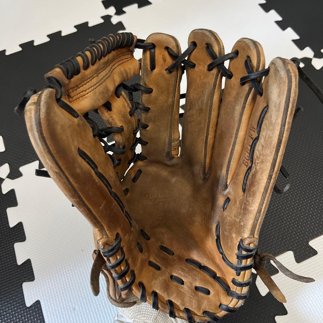 ASICS GOLDSTAGE 硬式グローブ ブラウン