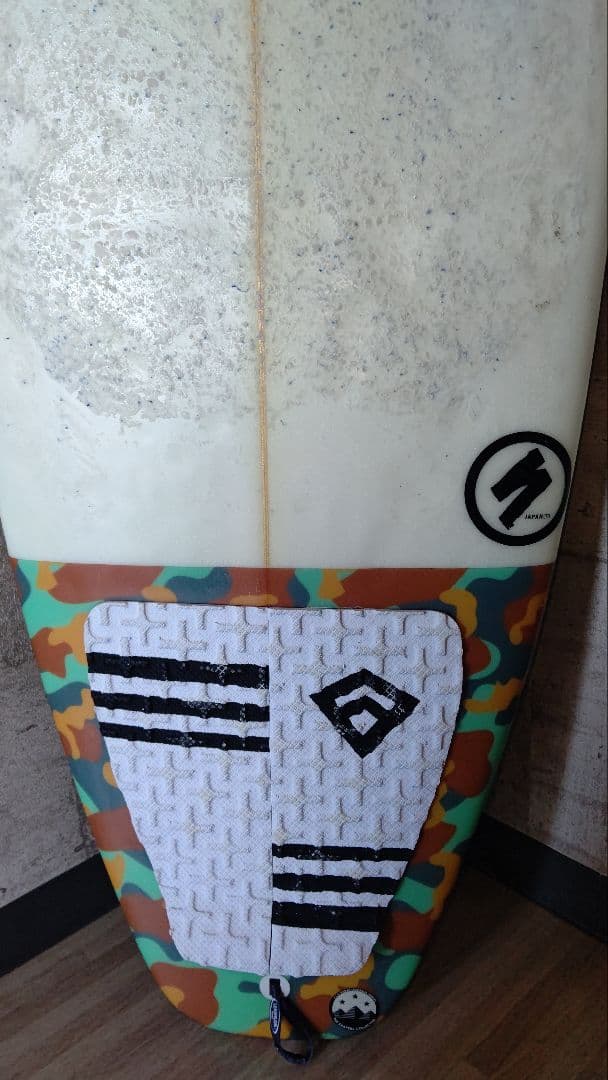 ぽんすけ。SUPER! サーフボード ショートボード 迷彩柄手渡し2万