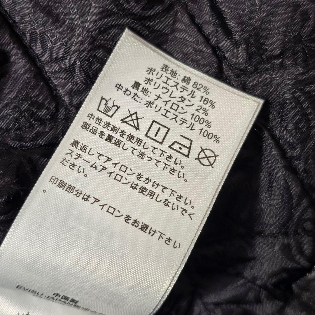 EVISU エヴィス デニムジャケット カモメ ブラック Gジャン　M