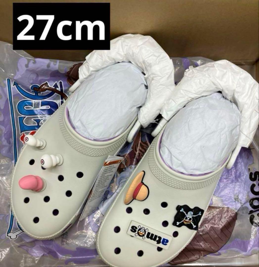 ワンピース × アトモス ギアファイブ クラシック ラバーアウトソール クロッグ