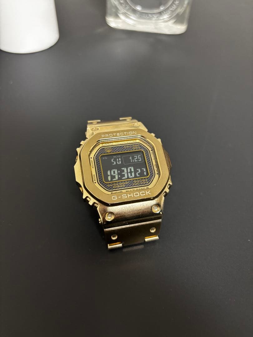 ジーショックBluetooth搭載 フルメタル 電波ソーラー GMW-B5000