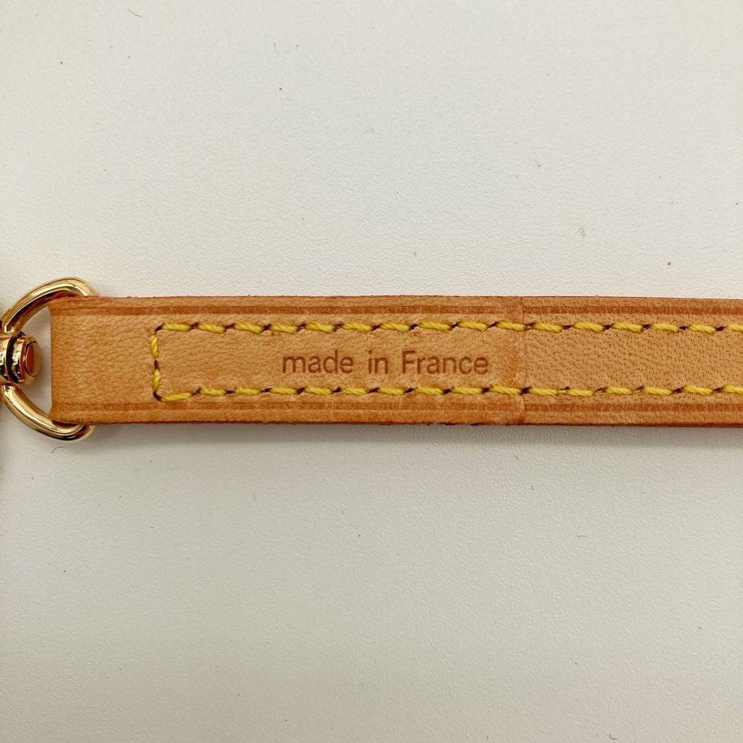 極美品 ルイヴィトン ショルダーストラップ ベルト 肩紐 ヌメ革 1.2×120