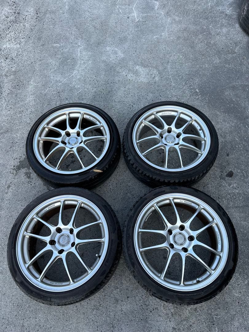 エンケイ　ホイールタイヤ　セット　4本　225/40R18