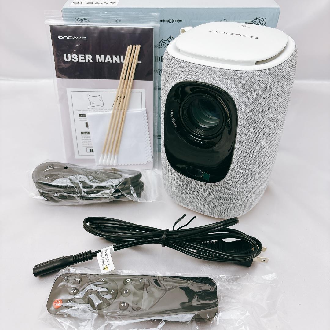 【美品】プロジェクター 2025革新静音 32000LM 高輝度 自動台形補正