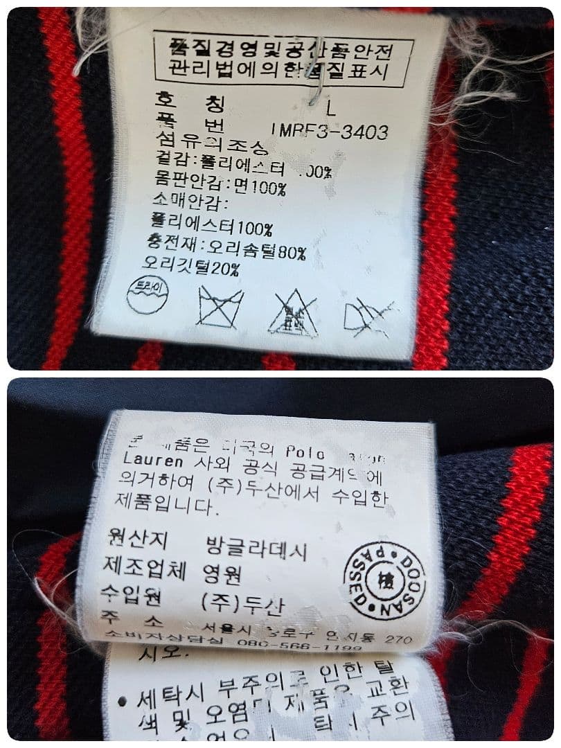 ラルフローレン☆ダウンジャケット POLO JEANS L ネイビー 0048