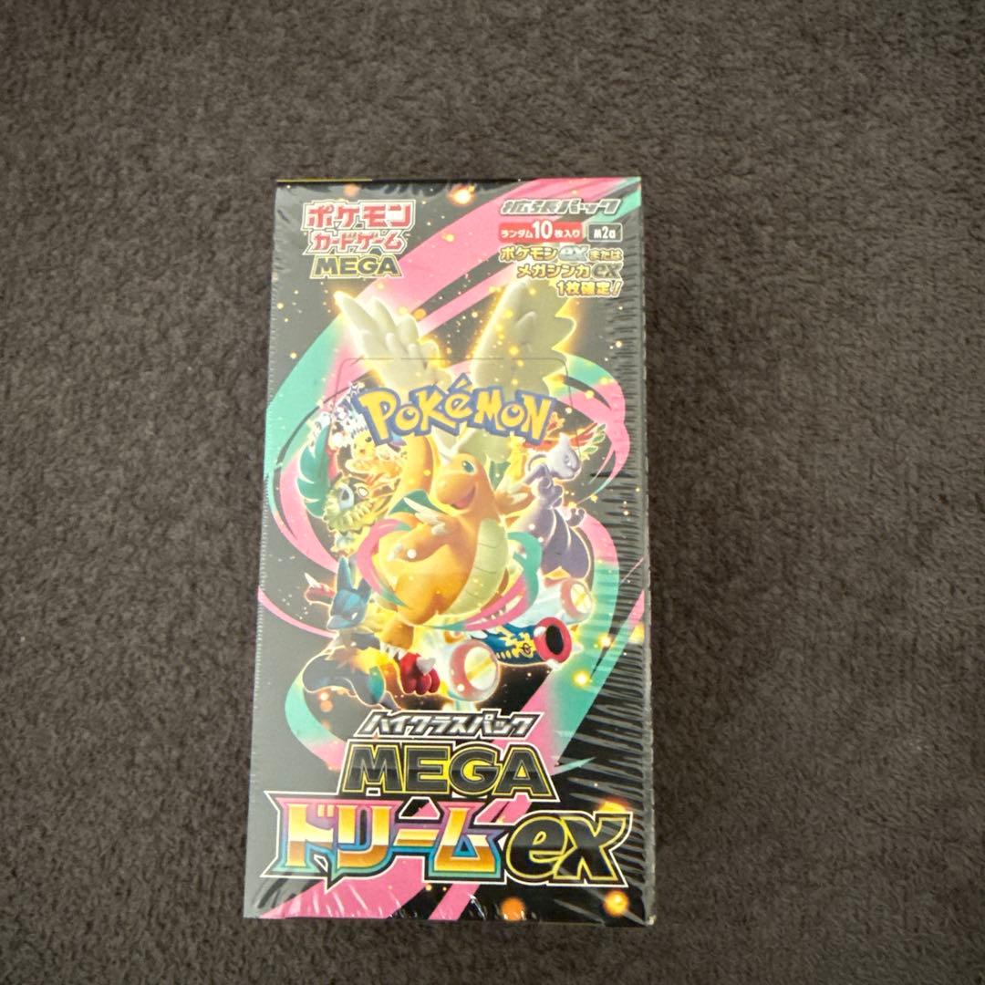 ポケモンカードMEGAドリームEX1box シュリンク付き