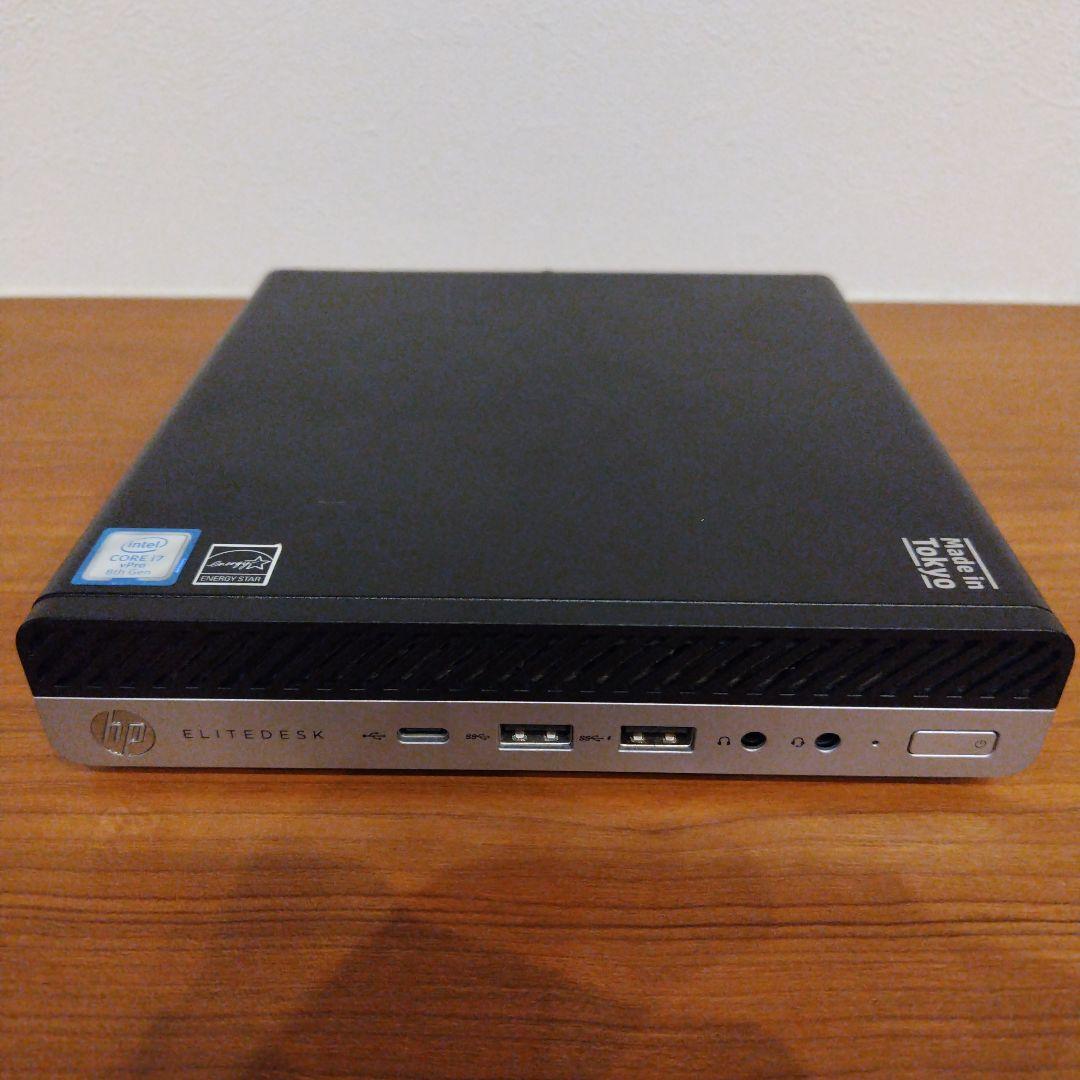 高性能 低消費電力 Intel i7-8700T ミニPC 32GB RAM