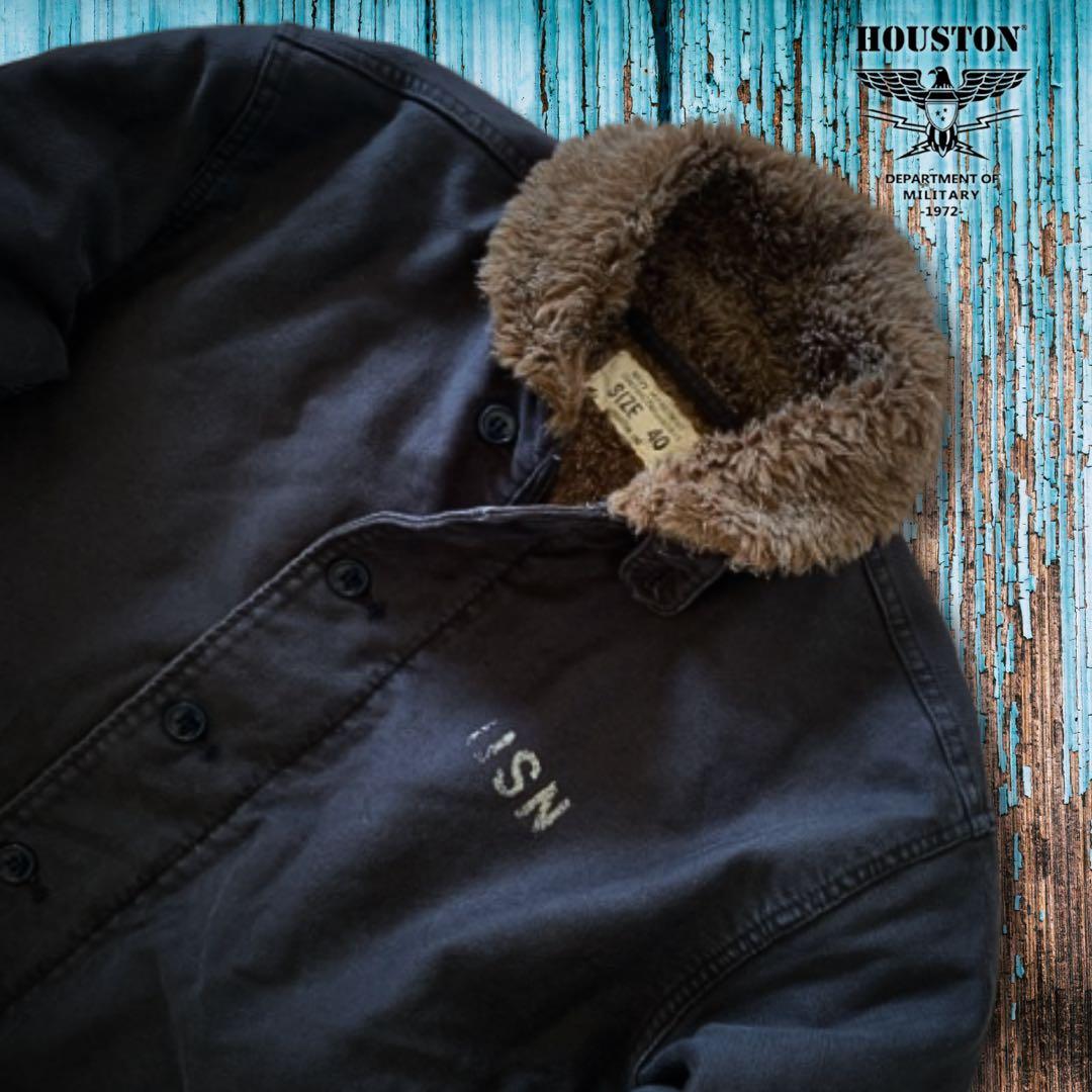 『OLD感◎』HOUSTON（ヒューストン）U.S.N. N-1デッキジャケット