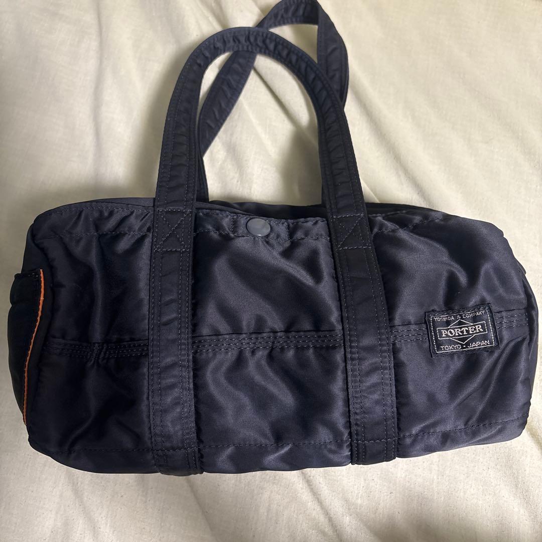 PORTER　ポーター　タンカー　ミニ ドラムバッグ　ブラック