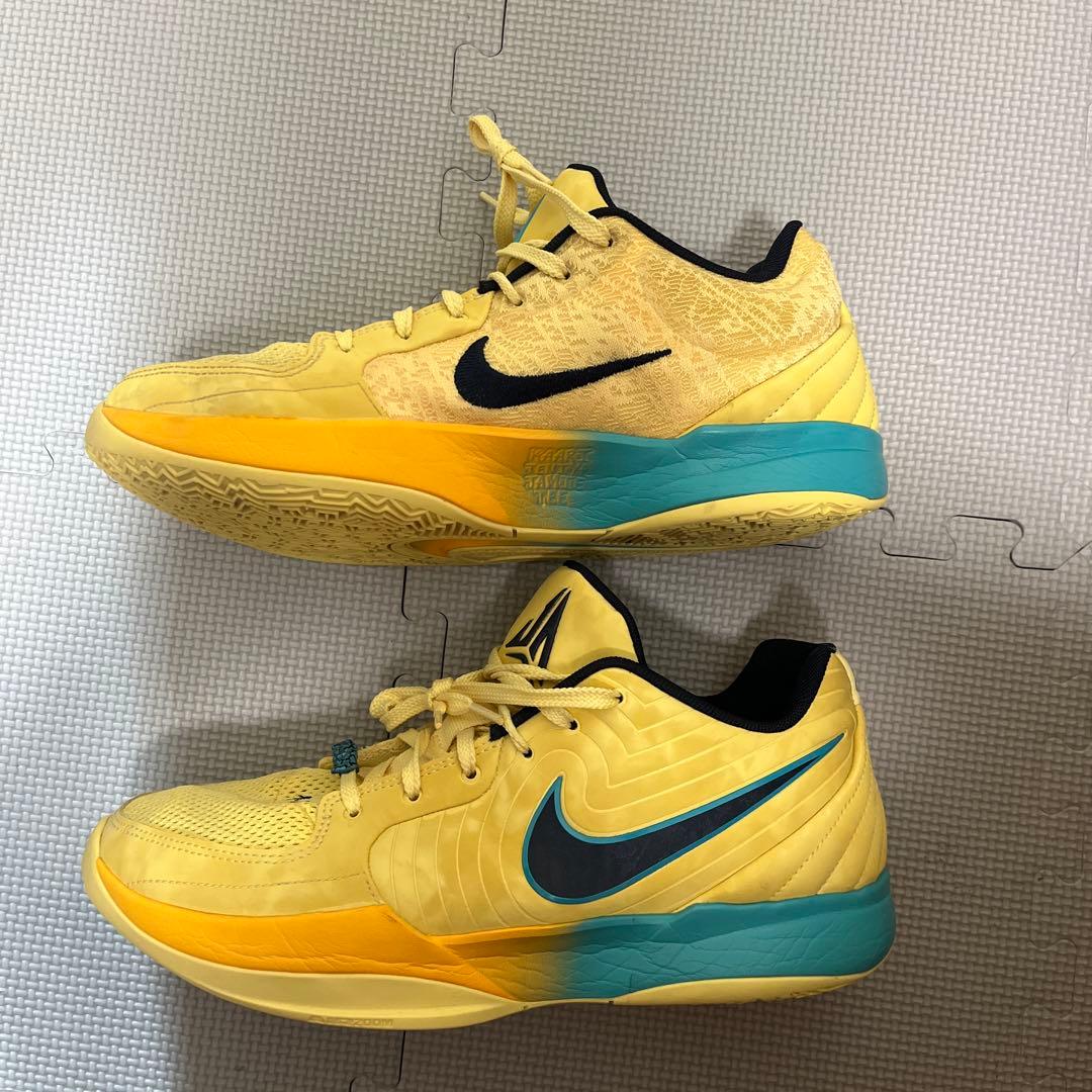 シューズ(男性用) nike Ja2 Sonic Yellow Tropical Teal