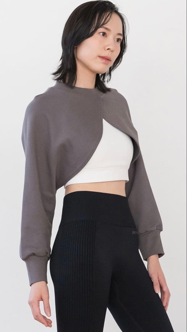 【ハル】SUKALA モックネックスウェットスリーブカバー　ピラティス